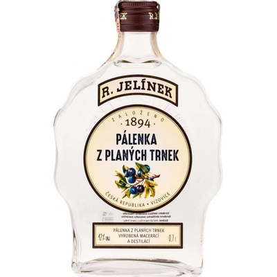 Rudolf Jelínek Trnkovica 42% 0,7 l (čistá fľaša)