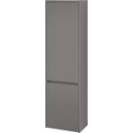 Cersanit Crea - Шкаф висок, 140x40x25 см, 2 врати, L/R панти, сив S924-025 (S924-025)