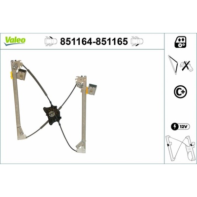 Zvedací zařízení oken VALEO 851165
