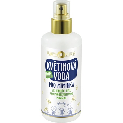 Purity Vision Bio Voda kvetinová pre bábätká 200 ml