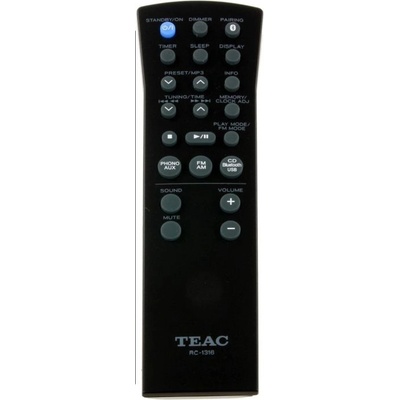 GENERAL TEAC RC-1316 - съвместимо дистанционно управление на марката General (RC-1316)