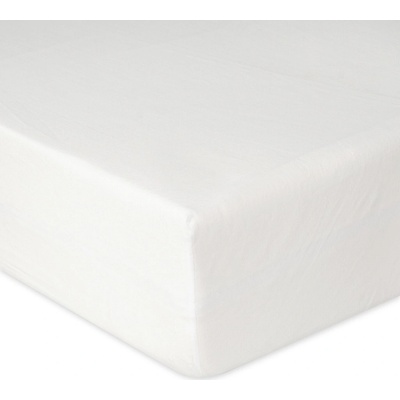Babymatex plachta jersey s gumou Biela 60x120