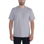 Carhartt Мъжка тениска Carhartt Non-Pocket Short Sleeve T-shirt - Heather Grey (016-7686-0212)