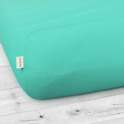 Darré jersey prostěradlo azurové 60x120x20