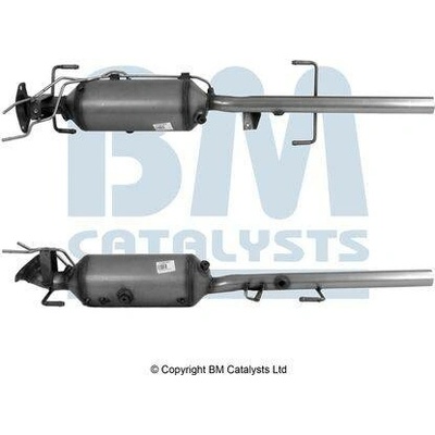 Filtr sazových částic, výfukový systém BM CATALYSTS BM11015H BM11015H