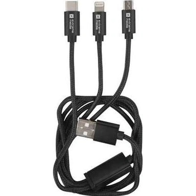 Natec NKA-1202 USB-A - Lightning, 1m, černý