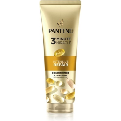 Pantene 3 Minute Miracle Intensive Repair балсам за суха и увредена коса 220ml