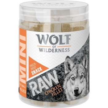 Wolf of Wilderness Mini Raw Snacks sušené mrazom kuracie filety 60 g