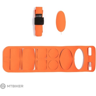 Restrap Tyre Boot Kit opravný set, oranžová