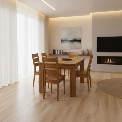 Massivo Rozkládací jídelní stůl Bold 160 dub masiv 160 x 90 cm