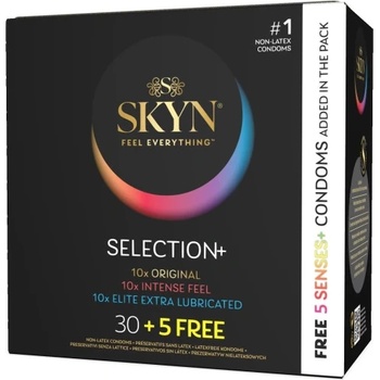 Skyn 30+5 бр. Микс нелатексови презервативи Skyn Selection