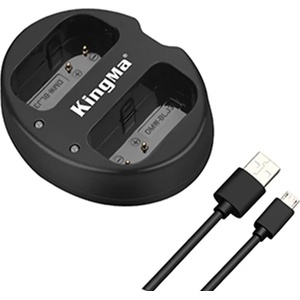 KingMa Двойно зарядно за батерия DMW-BLJ31 за за Panasonic DC- S1 S1R S1H Зарядно за батерии