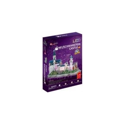 CubicFun 3d national geographic led neuchwanstein castle puzzle - l174h