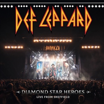 Def Leppard - Diamond Star Heroes Live From Sheffield (Limited Edition) (Black, Red & White Splatter Coloured) (2 LP) (0602478260438)