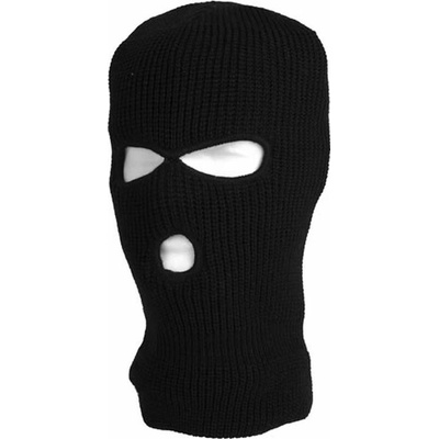 Kukla 3 otvory Pletená černá