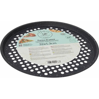 MEYERHOFF forma pizza nepřilnavá mramor 32cm perforovaná