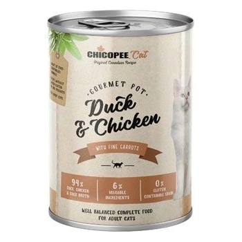 Chicopee Cat Gourmet Pot Duck & Chicken 400 g