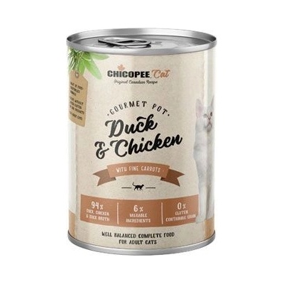 Chicopee Cat Gourmet Pot Duck & Chicken 400 g