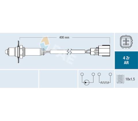 Lambda sonda FAE 75662