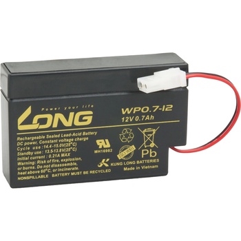 Long 12V 0,7Ah AMP WP0.7-12 PBLO-12V000,7-AMP