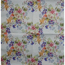 Daisy obrúsky Květované 33x33cm