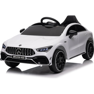 Mamido elektrické autíčko Mercedes CLA 45s AMG 4x4 bielá