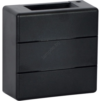 Immax 08520L - LED външна стенна лампа LUXLINE 6W/230V 3000K IP54 черна (IM1469)