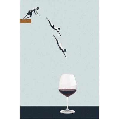 Plagát, Obraz - Maarten Léon - Your friends in a glass, 40 × 60 cm