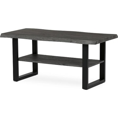 Autronic CT-F4212 GREY 120 x 60 x 55 cm dekor šedý dub / černý lak – Sleviste.cz