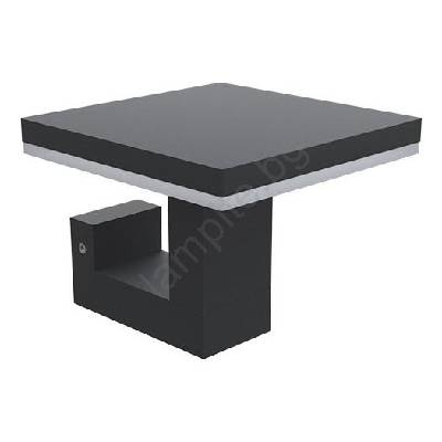 Led Екстериорен аплик bari led/10w/230v 4000k ip54 антрацит (px0383)