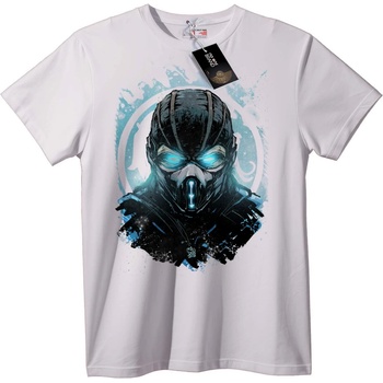 NOONEBRAND Тениска Светещ маскиран силует - 3XL, White