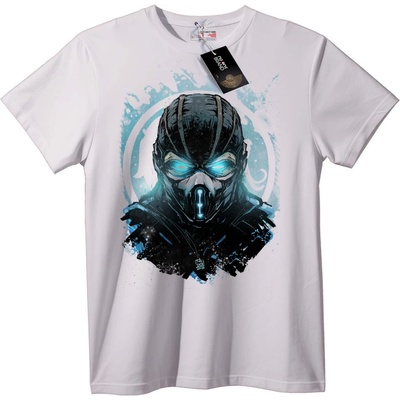 NOONEBRAND Тениска Светещ маскиран силует - 3XL, White