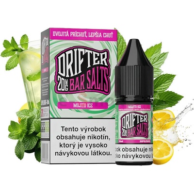 Juice Sauz Drifter Bar Salts Mojito Ice 10 ml 10 mg