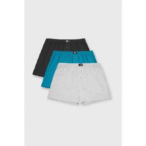 MEN-A 3PACK памучни шорти MEN-A Jacob (3pATXmen_219_tre)