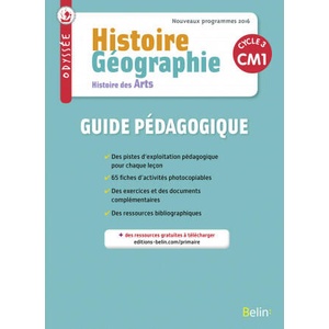 Odyssée CM1 - Guide pédagogique 2016 | Lestonnat (2016)