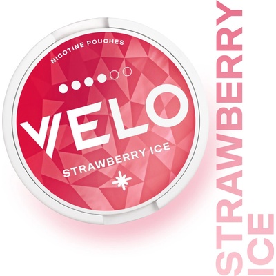 Velo Strawberry Ice 10,9 mg Slim 20 sáčků – Zboží Dáma