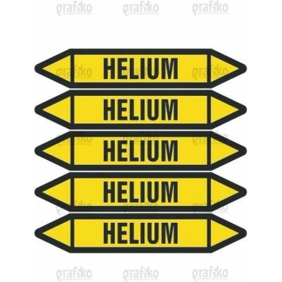 Grafiko | Helium - Materiál fólie s ochrannou laminací, Rozměr aršík 5ks šipka 250x52mm