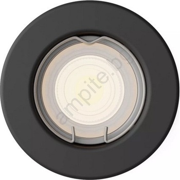 Philips - Вградено осветително тяло PERIDOT 1xGU10/7W/230V черно (P7276)