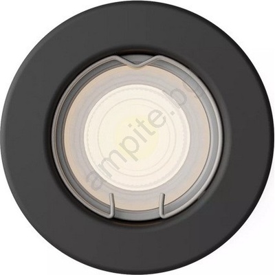 Philips - Вградено осветително тяло PERIDOT 1xGU10/7W/230V черно (P7276)