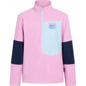 Ziener Детски поларен пуловер Ziener Kid's Jamino-Z Fleece jumper - Tulip Pink - размер 140 (EU) (704-6255-0414)