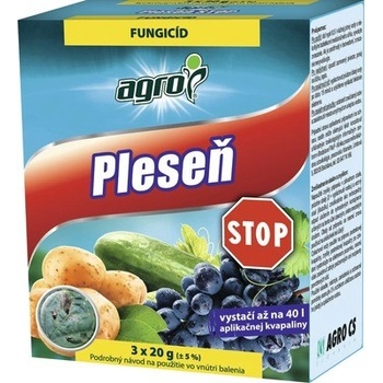 Agro STOP pleseň 3 x 20 g