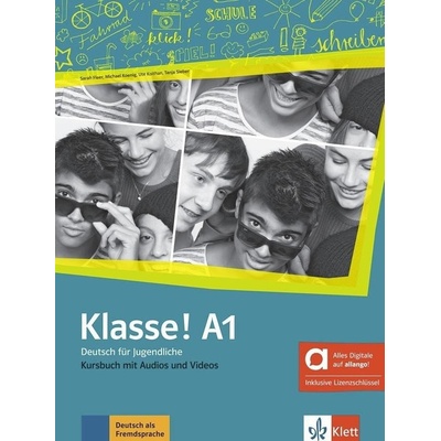 Klasse! 1 (A1) – Hybride Ausgabe – Kursbuch + MP3/Video allango.net + Lizenz (24 Monate)