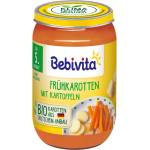 Bebivita Био Пюре Бейби моркови с картофи 190 гр. - 5+ месеца