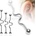 Piercing do ucha BSP8