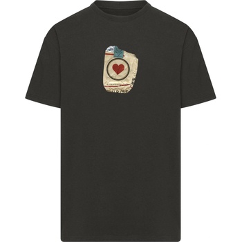 Mister Tee Тениска Never Quit Heavy Oversize Tee black XXLUB-MT3980-00007 - Тъмносив, размер S