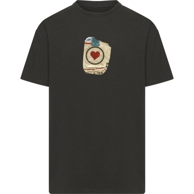 Mister Tee Тениска Never Quit Heavy Oversize Tee black XXLUB-MT3980-00007 - Тъмносив, размер S