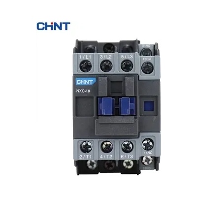 CHINT Контактор NXC 18A 3P 36V, вградени 1NO+1NC помощни контакти Chint (062286)