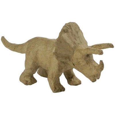 Décopatch Kartonový triceratops 9 × 19 × 6 cm