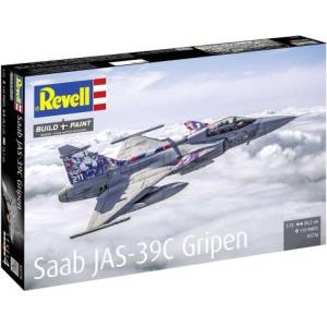Revell Пластмасов модел на самолет 03776 - Saab JAS-39C Gripen (1: 72)