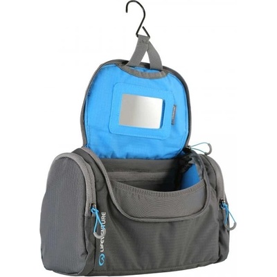 LifeVenture toaletní taška Wash Holdall šedá